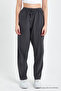 Smoked High Waist Elastic Waist Linen Trousers - 4