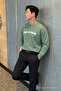 Live in Love Printed Cotton Men's Cagla Sweatshirt - 4