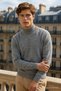 Herren-Freizeitpullover im Daily Trend Basic-Stil in Grau - 4