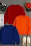 Men's Comfortable Basic Winter Loose 3-Piece Sweatshirt