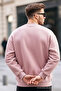 Men's Usa Printed Comfort Pink Sweatshirt - 6