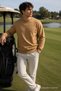 Caramel Embroidered Standard Men's Sweatshirt - 3