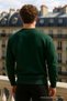 Men's Crew Neck Oversize Green Sweater - 6