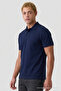 Men's School & Casual Flare Navy Blue T-Shirt - 5