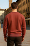 Unisex Winter Comfortable Long Dusty Rose Sweater - 3