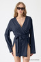 Women's Beach Wear Comfortable Belted Laci Kimono