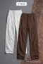 Men's Elastic Waist Relaxed 2-Pack Linen Pants