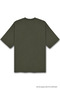 Men's 100% Organic Cotton Thick Textured Comfort Fit Crew Neck Khaki T-Shirt - 6