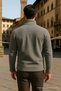 Men's Winter Casual Thick Gray Fleece - 2