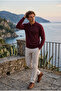 Men's Winter 3-Piece Polo Collar Knit Sweater - 3