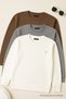 Men's Long Sleeve Crew Neck 3-Piece Sweatshirt