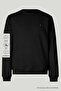 Men's 3-Pack Black-White-Khaki Sweatshirt Basic Crew Neck - 7