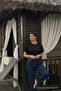 Women's Premium Slim Fit Black Crop T-Shirt - 4