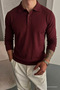 Men's Straight Fit Winter 3-Piece Knitwear Sweater - 2