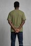 Men's Short Sleeve Summer Khaki Oversized T-Shirt - 6