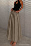 Women's Premium High Waist Elastic Mink Skirt - 6