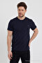 Men's Green Red Navy Blue 100% Cotton 3-Piece T-Shirt Pack - 6