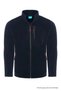 Men's Zippered Winter Loose Navy Fleece Jacket - 3