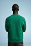 Men's Winter Green Oversize Sweatshirt - 5
