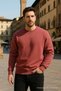 Unisex Winter Comfortable Long Dusty Rose Sweater