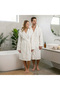 Viola Bamboo Unisex Bathrobe White - 6