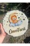 Plexiglass Newborn Baby Hospital Children's Room Door Decoration with Lion Figure - 3