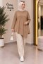 Women's 100% Cotton Lycra Asymmetrical Combed Cotton Tunic