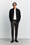 Men's Brown Classic Elastic Waist Soft Touch Relaxed Fit Trousers A62Y3068 - 7