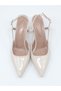 Senyo 024 Patent Leather Heeled Women's Sandals - 8