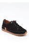 Spil Rc2 Black Nubuck Genuine Leather Women's Shoes - 6