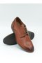 217050 Tan Lace-Up Casual Men's Shoes - 7
