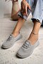 Bsea 575 Ice Gray Memory Foam Women's Walking Shoes - 3