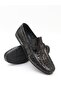 2094 Black Genuine Patent Leather Loafer Men's Shoes - 6
