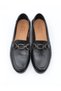 Eliz 24218 Black Genuine Soft Leather Casual Women's Shoes - 8