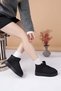 Ypr 8391 Black Suede Water Repellent Women's Boots with Fur Inside - 3