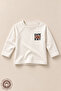 Men's Game Day Printed 100% Cotton Oversize Long Sleeve T-Shirt Baby-Child
