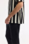Men's Black Apaj Collar Patterned Cotton Short Sleeve Comfort Fit Shirt A51Y2108 - 8