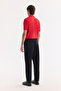 Men's Black Elastic Waist Soft Touch Breathable Relaxed Fit Trousers A61Y3038 - 3