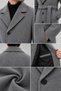 Men's Oversize Belted Cashmere Coat - 4