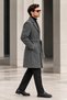 Men's Oversize Belted Cashmere Coat - 2