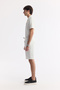 Men's Ecru Elastic Waist Lace-Up Viscose Blended Knitted Regular Fit Shorts A51Y3633 - 2