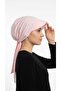 Koton Hat Powder Plain Ready-To-Wear Turban Hijab Bonnet Suitable for Medical Use - 2