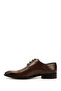 Men's Brown Antique Laced Leather Sole Genuine Leather Classic Shoes - 4