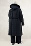 26066 Large Size Rubber Belted Nova Quilted Cap - Black - 8
