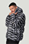 Men's Black Hooded Water Repellent Windproof -20 Degree Resistant Goose down Coat A42Y6063