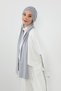 Combed Cotton Boneli Ready-Made Combed Cotton Hooded Shawl Two-Piece Set, Ps-57, Gray 2 - 5