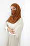 Neck-Covering Veil Featuring Combed Cotton Boned Shawl, Ps-58 - 6
