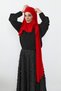 Neck-Covering Veil Featuring Combed Cotton Boned Shawl, Ps-58 - 9