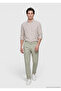 Beige Plain Casual Fit Long Woven Casual 100% Linen Shirt - 4