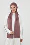 Combed Cotton Boneli Ready-To-Wear Combed Cotton Hooded Shawl Two-Piece Set, Ps-57, Dusty Rose - 3